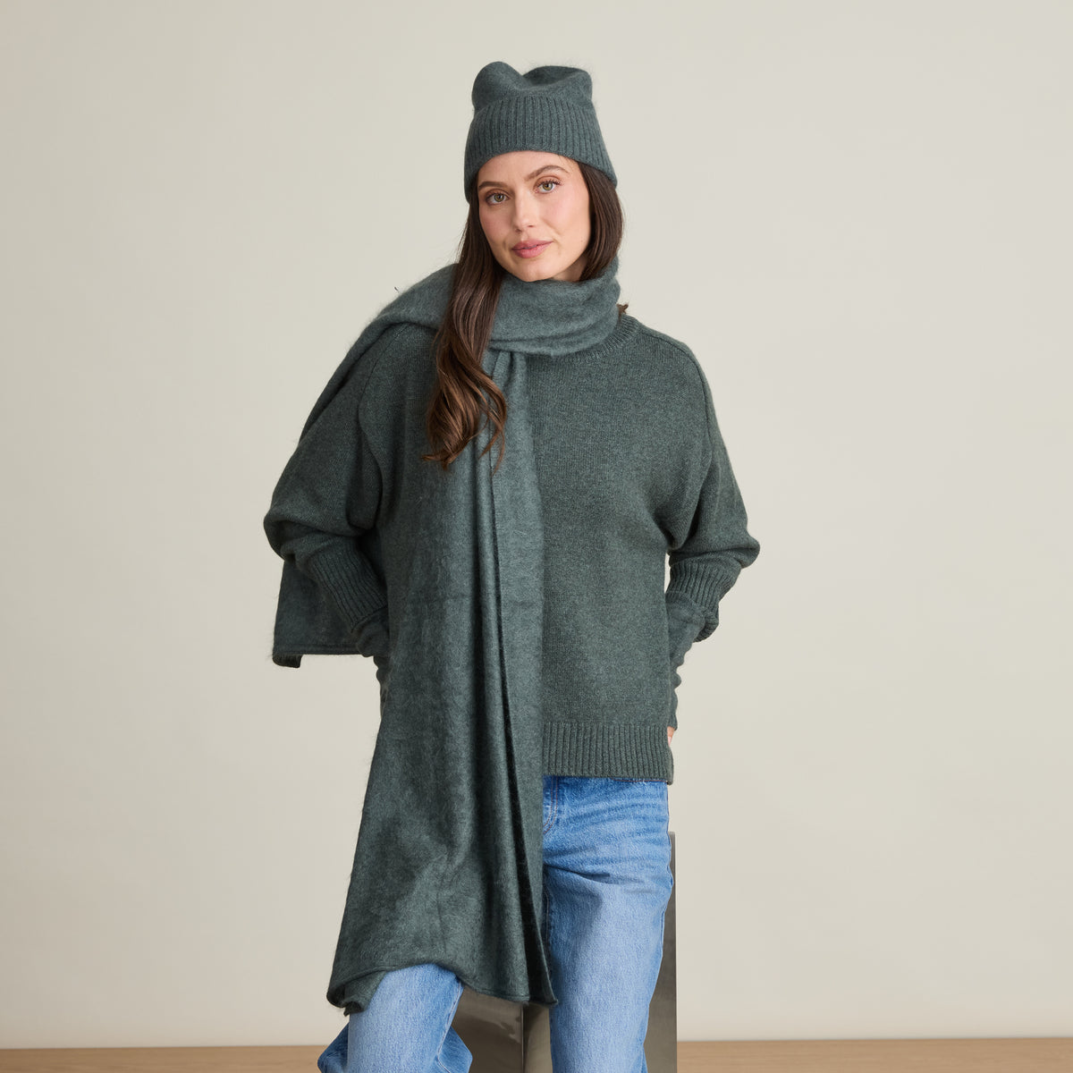 BRUSHED LIGHTWEIGHT SCARF