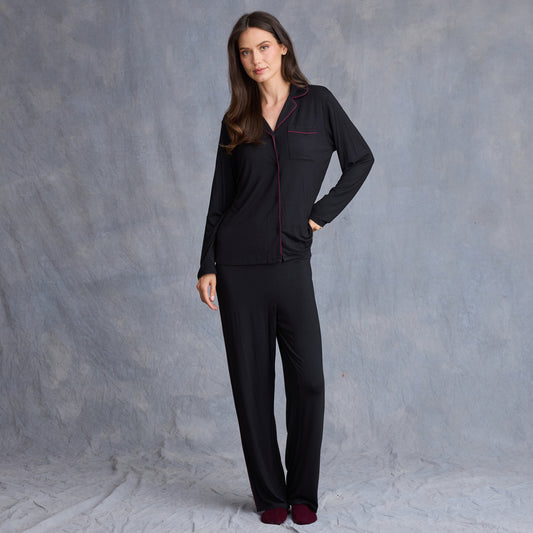 SIGNATURE LONG PJ SET  