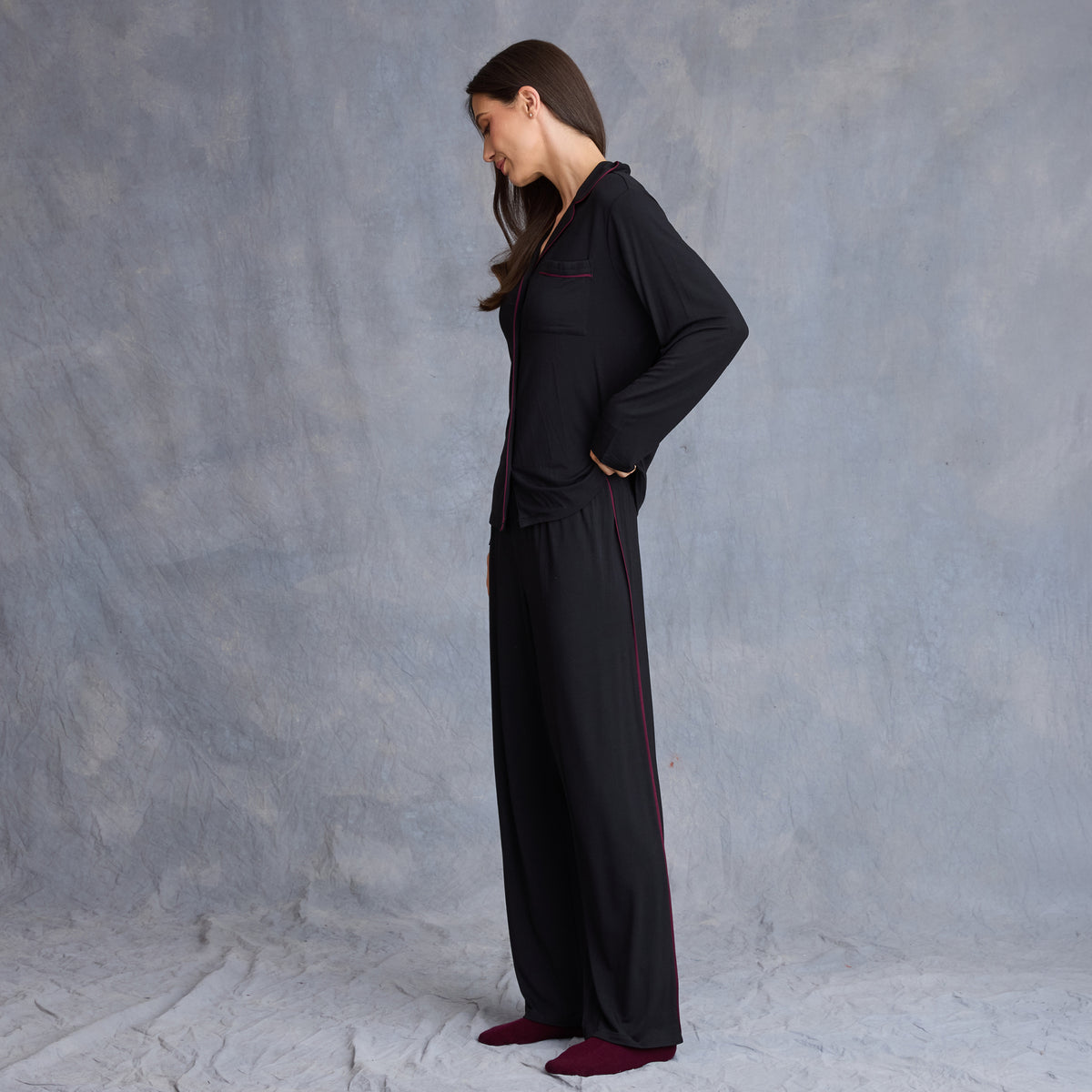 SIGNATURE LONG PJ SET