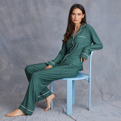 STRIPED LONG PJ SET