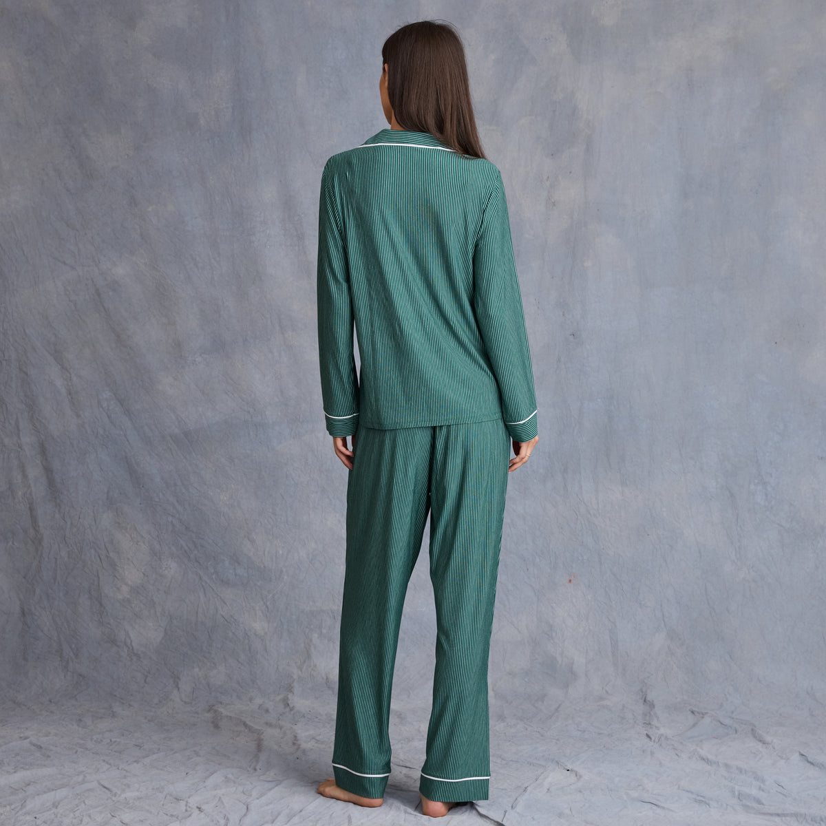 STRIPED LONG PJ SET