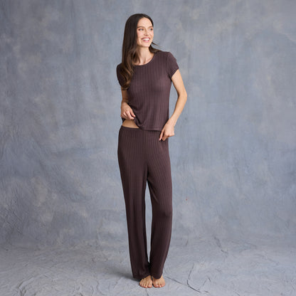 SHORT SLEEVE POINTELLE PJ SET