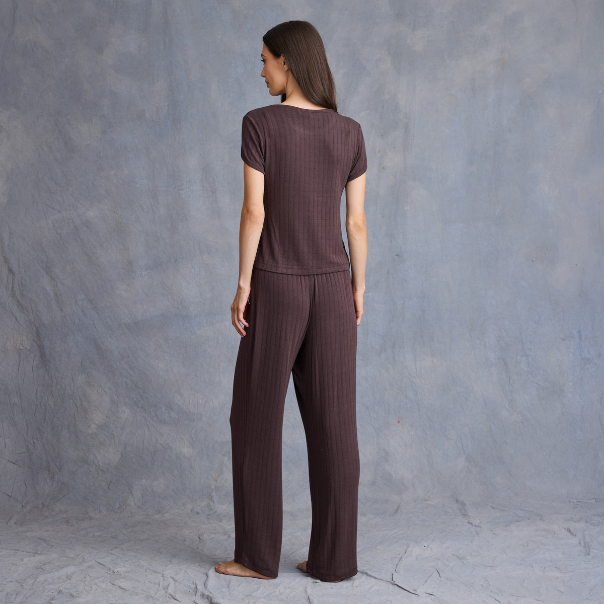 SHORT SLEEVE POINTELLE PJ SET