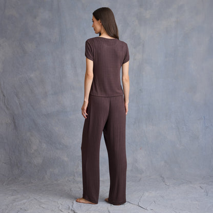 SHORT SLEEVE POINTELLE PJ SET