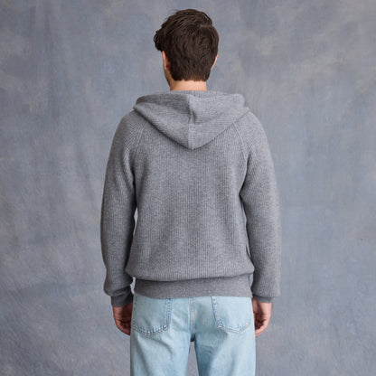 MEN'S HALF ZIP SHAKER HOODIE