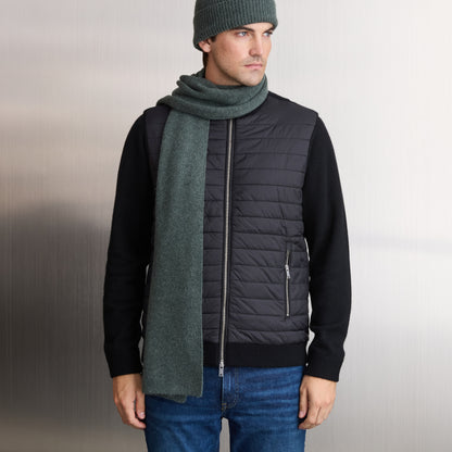 MEN'S NEW RIBBED SCARF