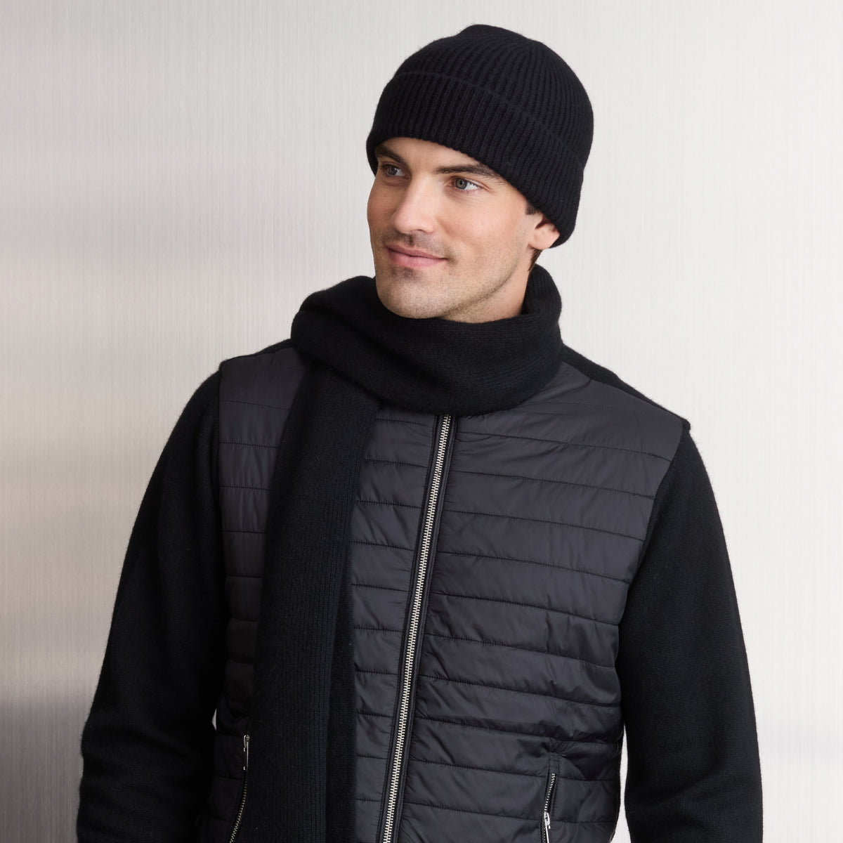 MEN'S NEW RIBBED HAT