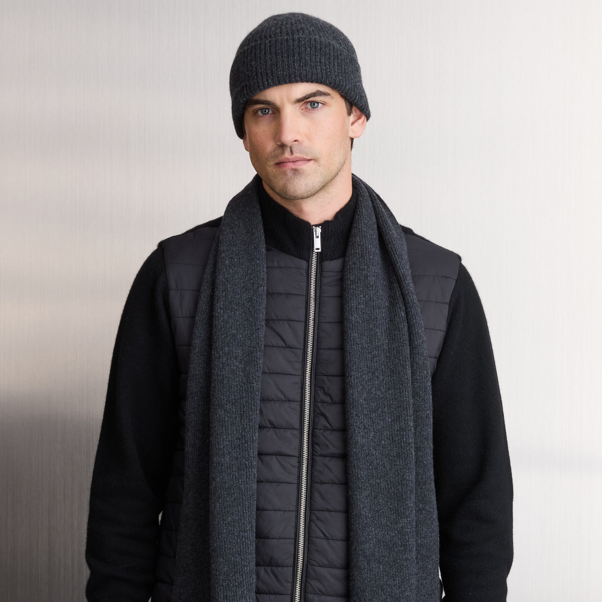 MEN'S NEW RIBBED HAT