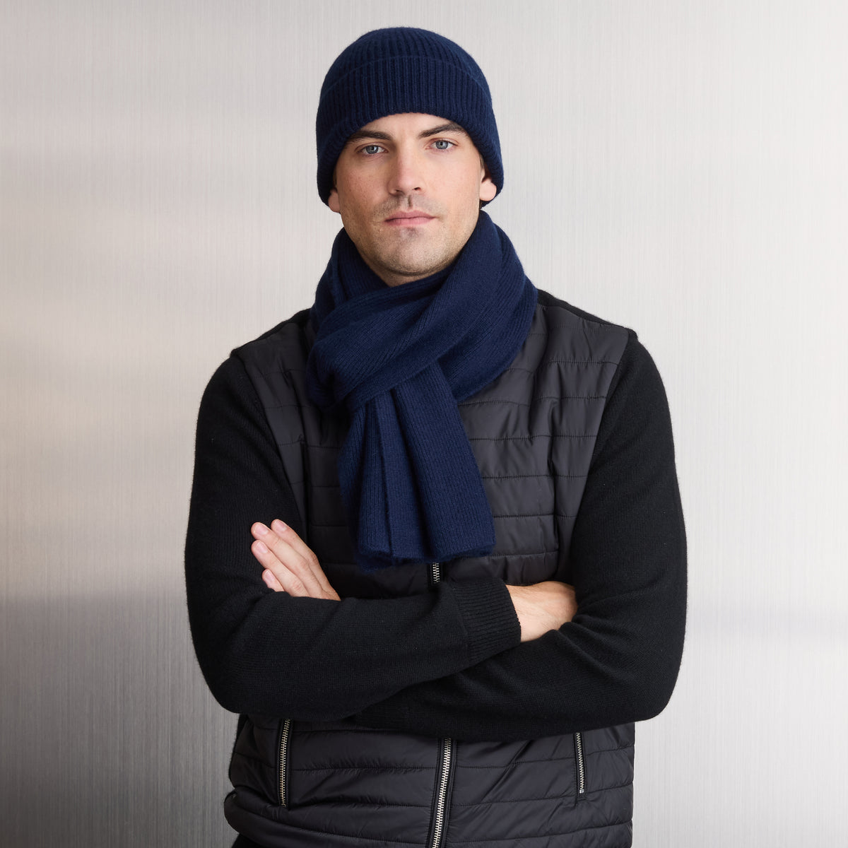 MEN'S NEW RIBBED HAT