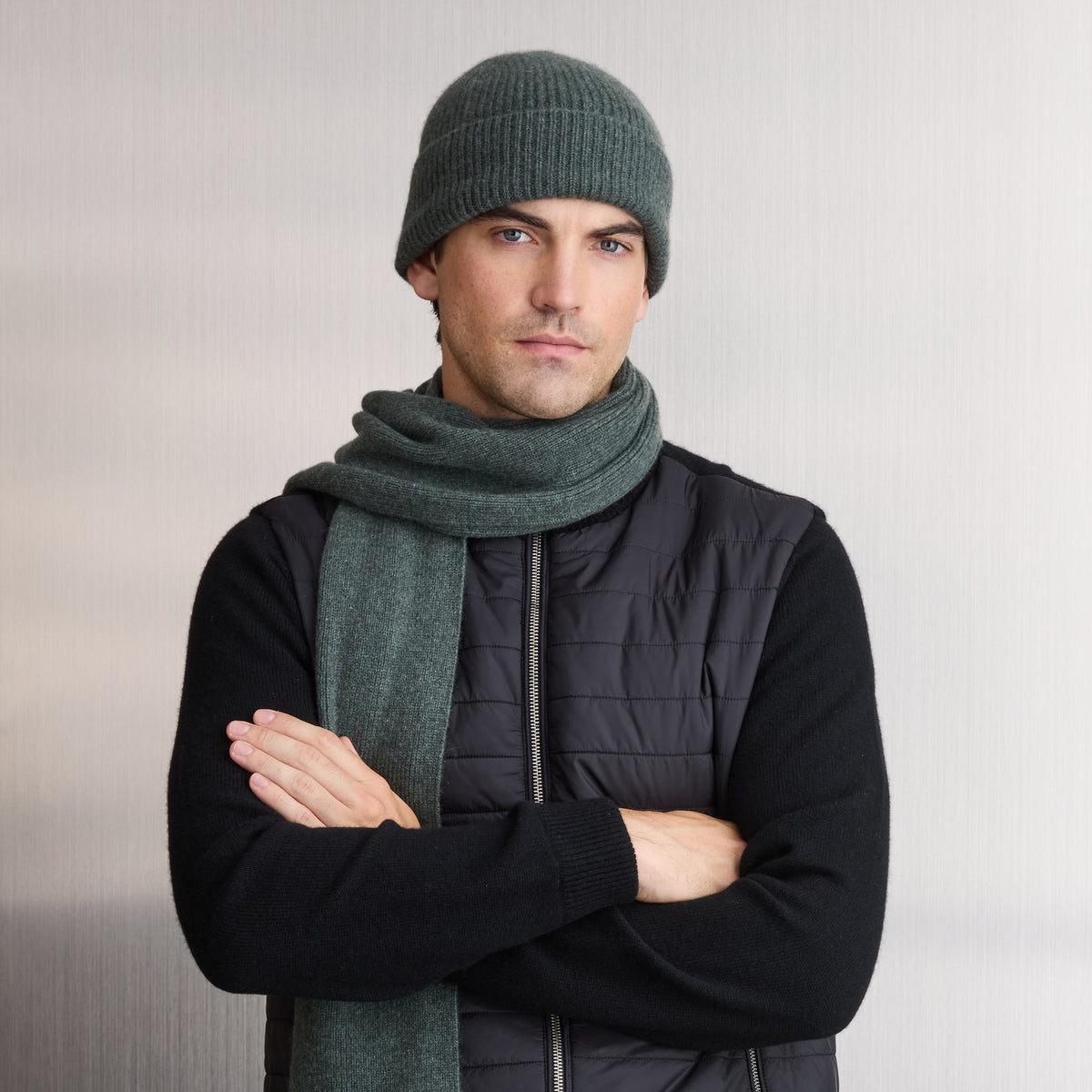 MEN'S NEW RIBBED HAT