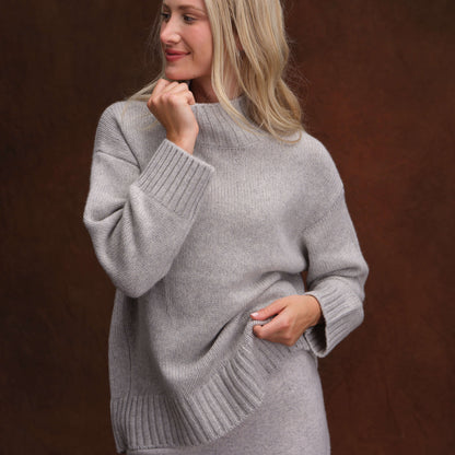 LUXE OVERSIZED MOCKNECK