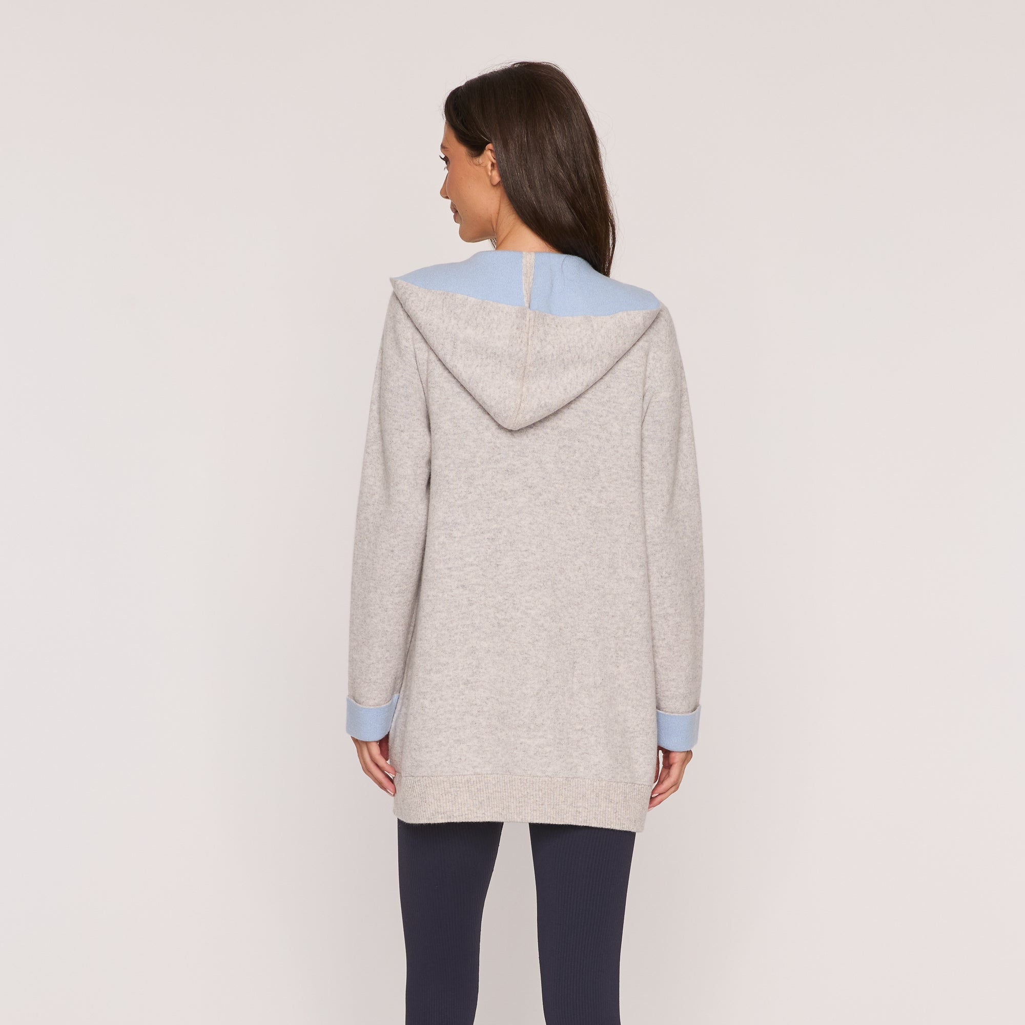 Cashmere Hooded Zip Car Coat The Cashmere Sale