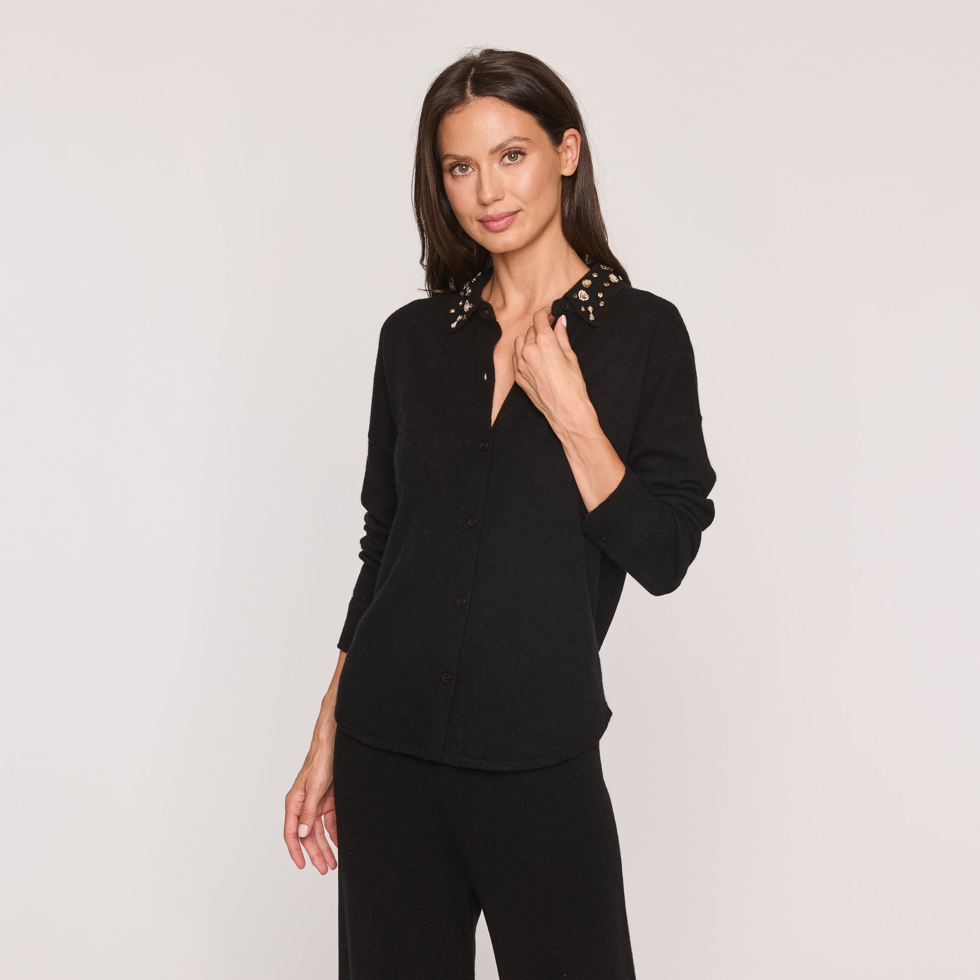 Jewel Cashmere Shirt