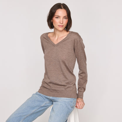 California Cashmere V Neck