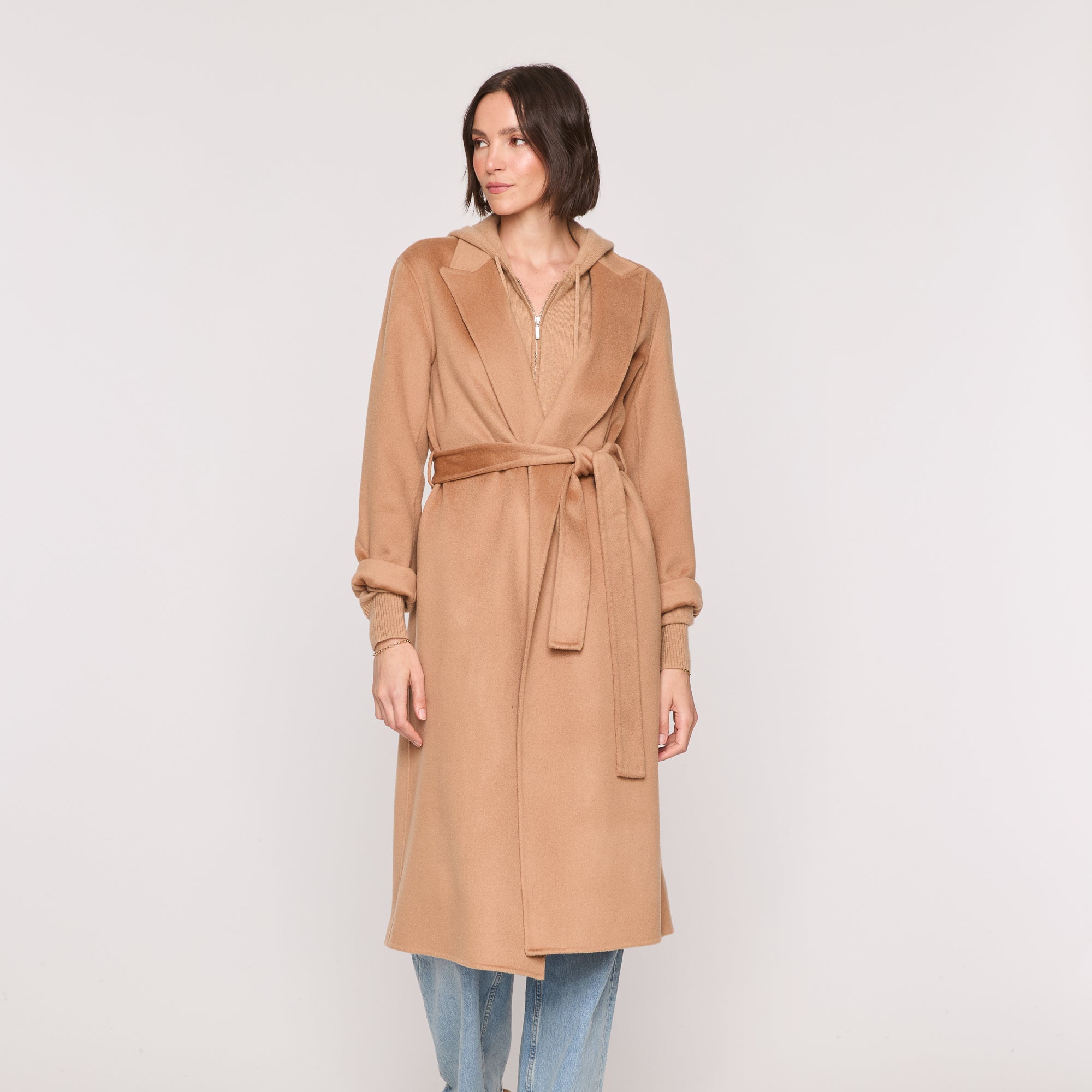 Alpaca Wool Coat – The Cashmere Sale