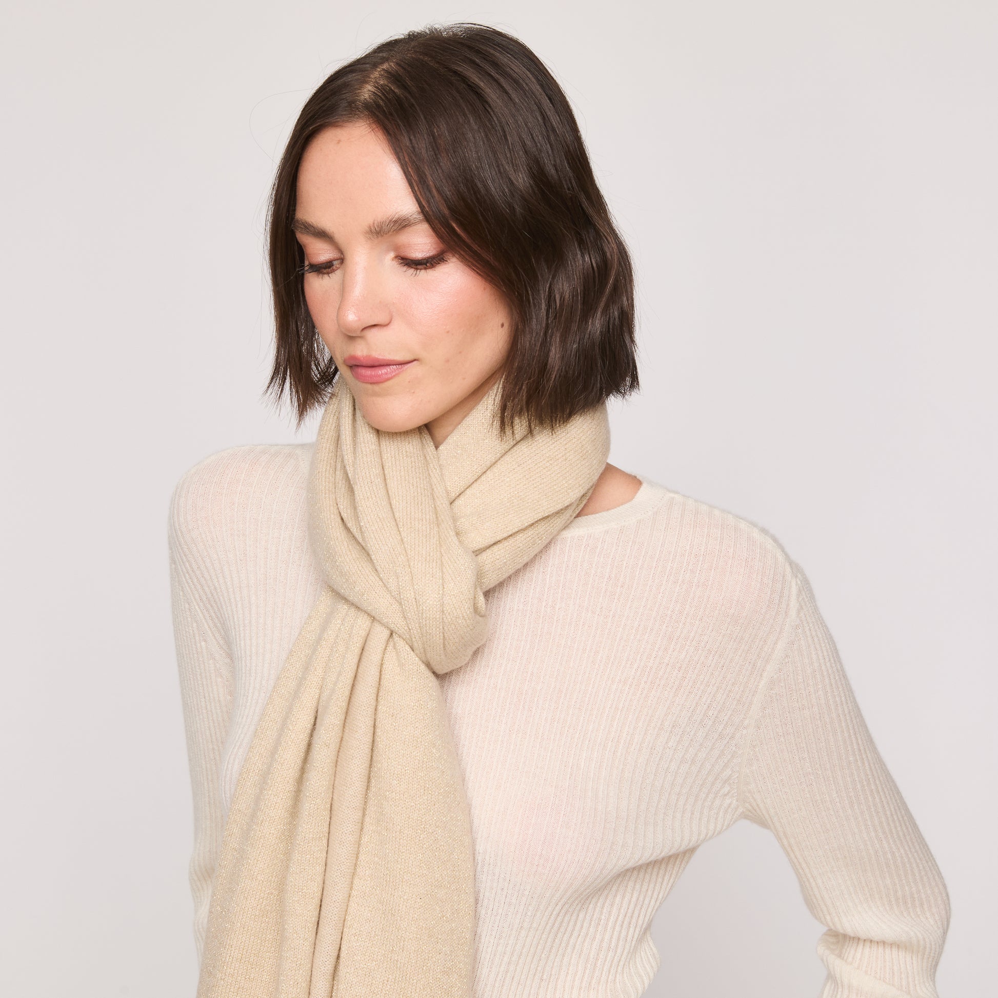 Lurex Lightweight Scarf