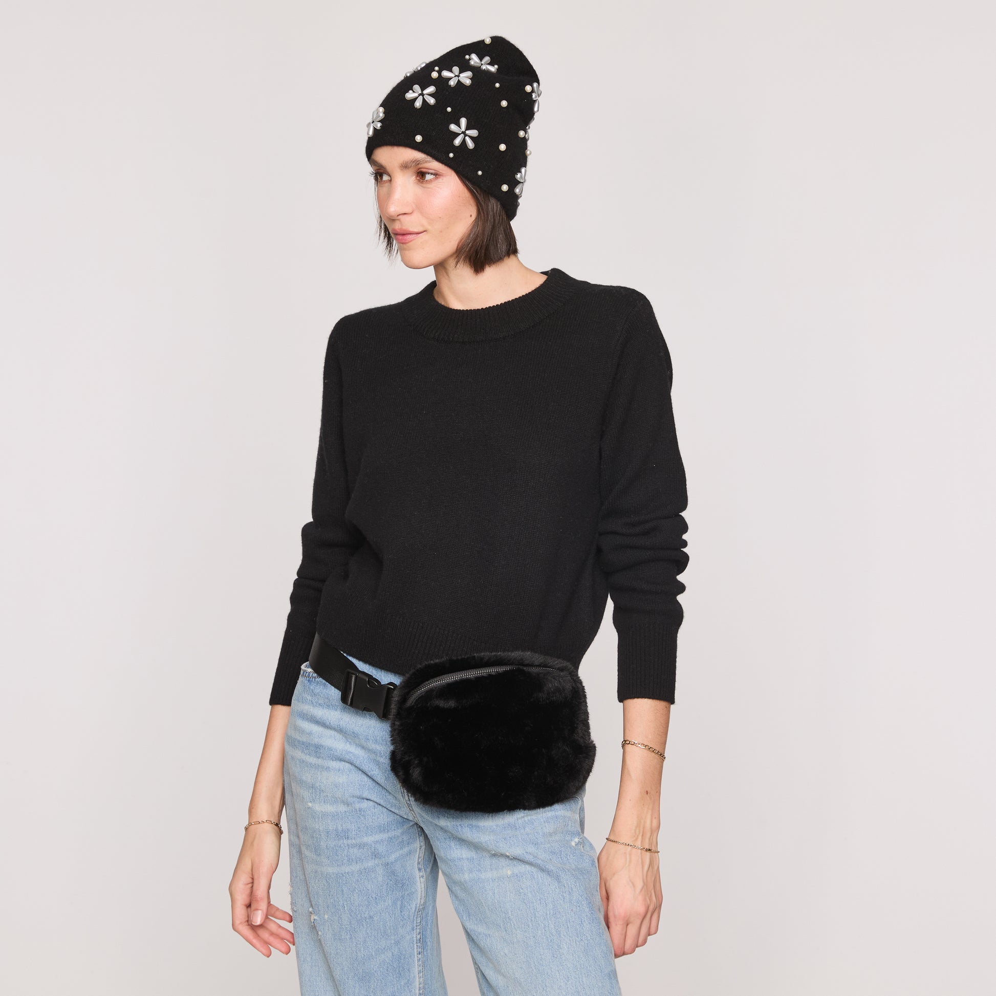 Faux Fur Fanny Pack