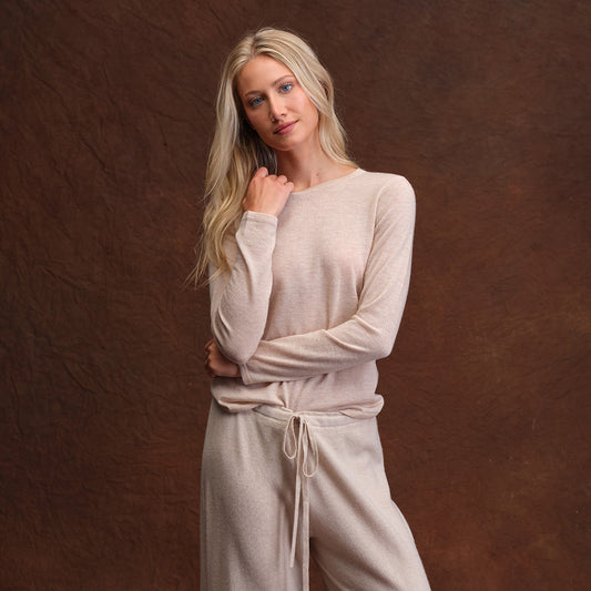 California Cashmere Basic Crew  